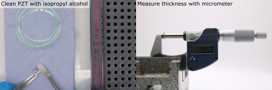 pzt-thickness-measure